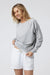 Vuori - LS Halo Crew - Pale Grey Heather - Front