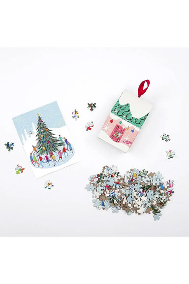 TREE SKATERS 130 PC PUZZLE ORNAMENT