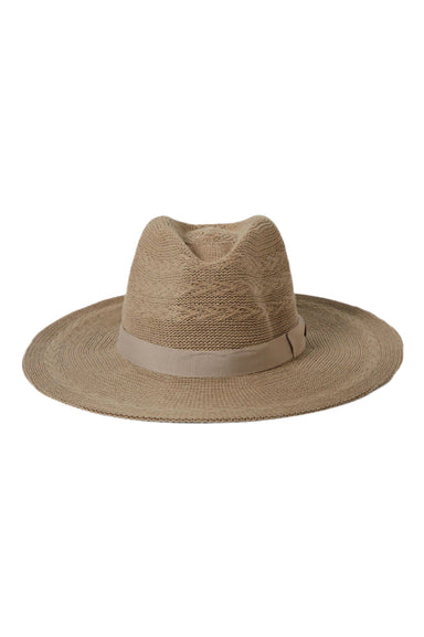 Brixton - Lyons Knit Pattern Packable Hat - Light Tan/Light Tan - Front