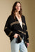 Saltwater Luxe Birdy Sweater in Black — Quarter view