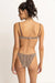 Rhythm - Terry Sands Stripe Underwire Top - Cocoa - Back