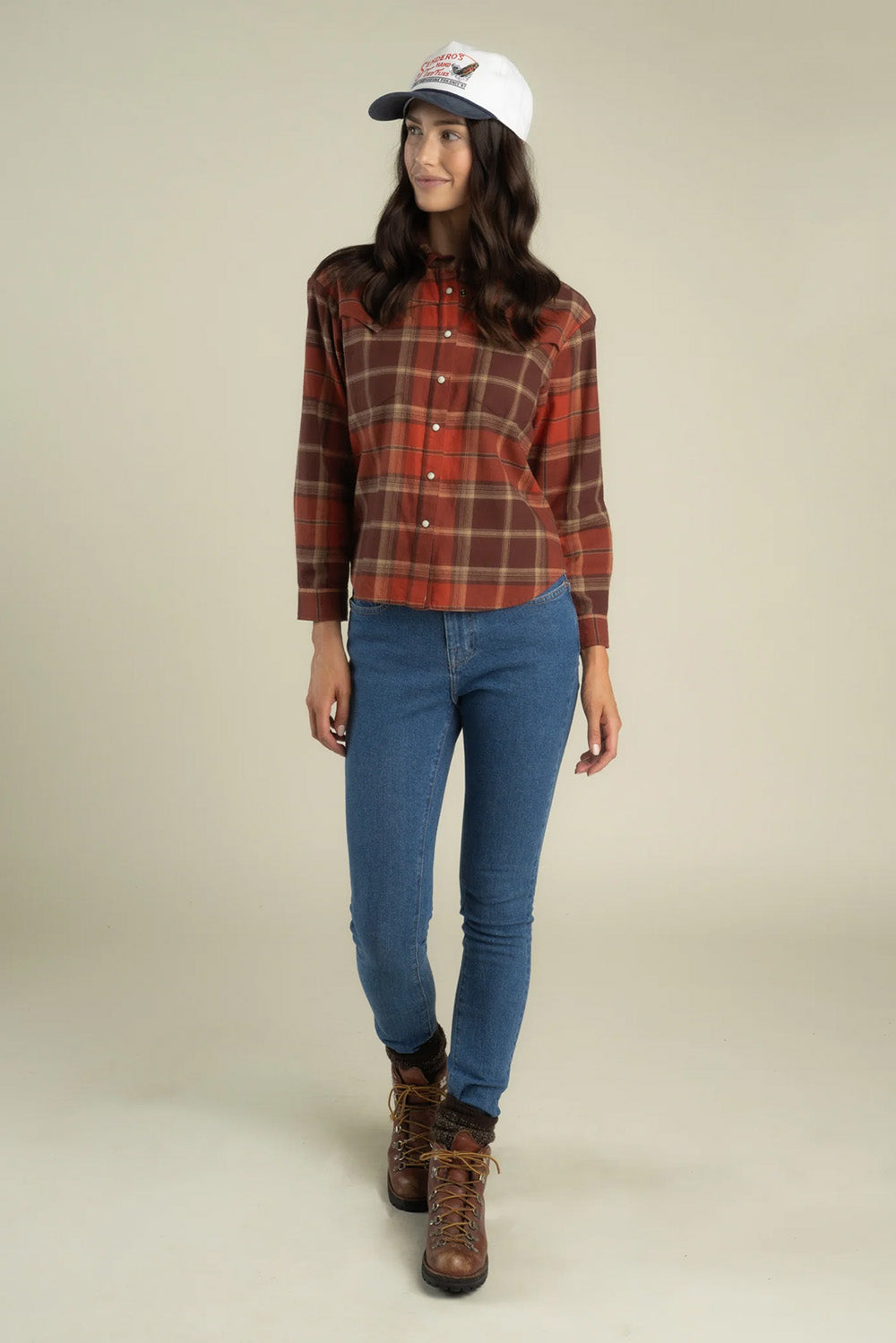 Sendero - Durango Flannel - Redrock - Styled