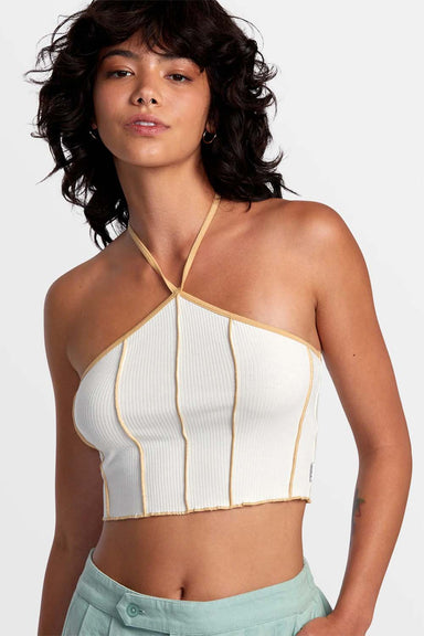 RVCA - Piper Halter - Latte - Front