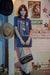 Junk Food Shania in True Navy — Lifestyle view