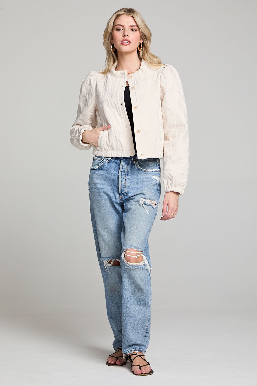 Saltwater Luxe - Autumn Jacket - Natural 