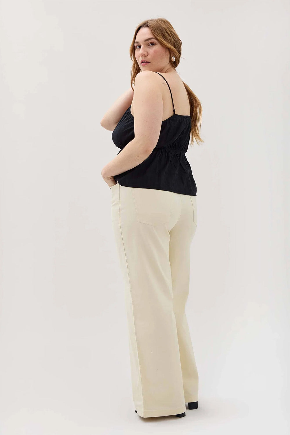 Richer Poorer - Isabella Tank - Black - Back