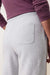 Marine Layer - Cloud 9 Wide Leg Sweatpant - Heather Grey - Back Detail