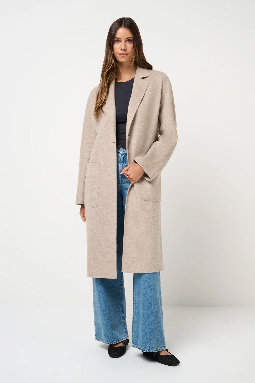 Travis Matthew - Locals Only Coat - Heather Walnut - Front