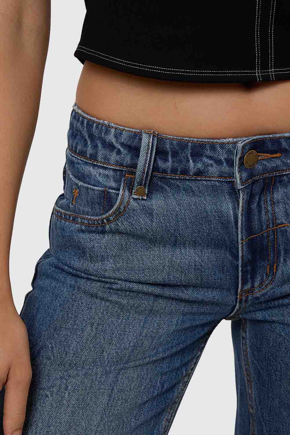 Thrills - Saskia Jean - Vanish Mid Blue - Detail