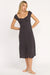 Billabong Distant Tides Dress Black Sands Front