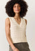 Marine Layer - Montecito Sweater Vest - Cream - Front