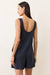 Marine Layer - Sydney Romper - India Ink - Back