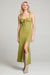 Saltwater Luxe - Cannan Midi Dress - Fern - Front