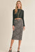 Sadie & Sage - Nelly Mock Neck Top - Black
