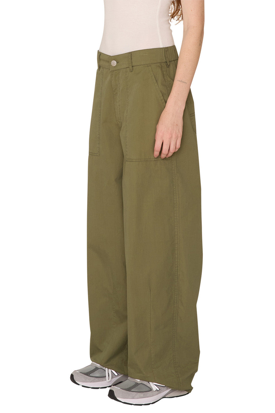 Obey - Volume Utility Pant - Olivine - Side