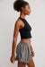 Free People - Hayley Racerback Brami - Black - Side