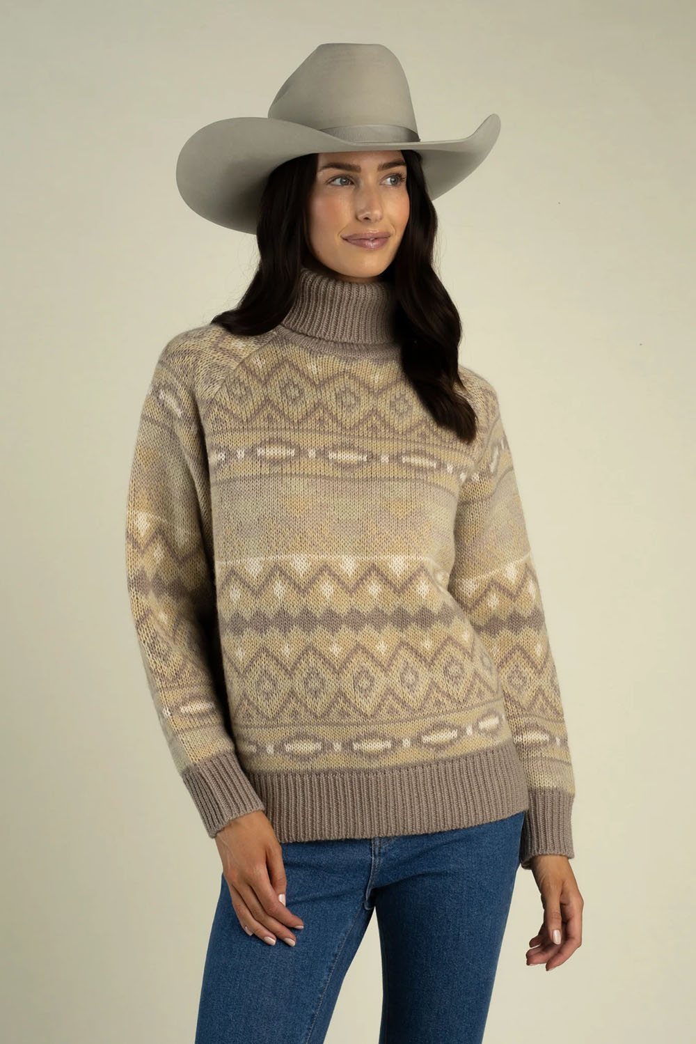 Sendero - Shiloh Sweater - Yuma Stripe - Front
