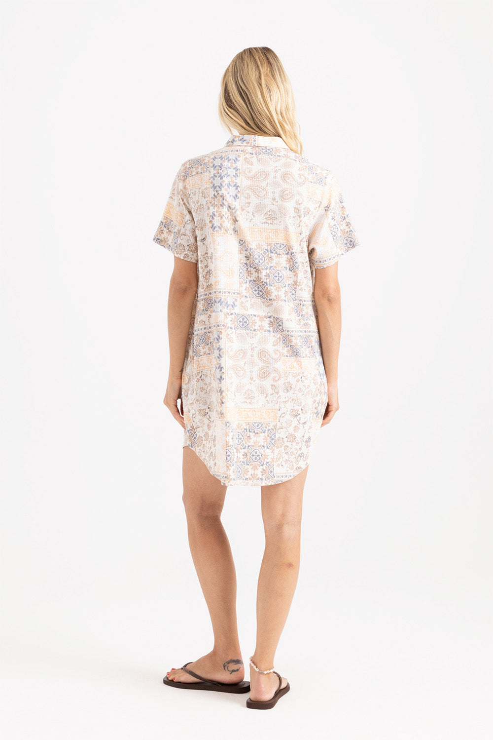 Roark - Bless Up Dress - Eggshell - Back