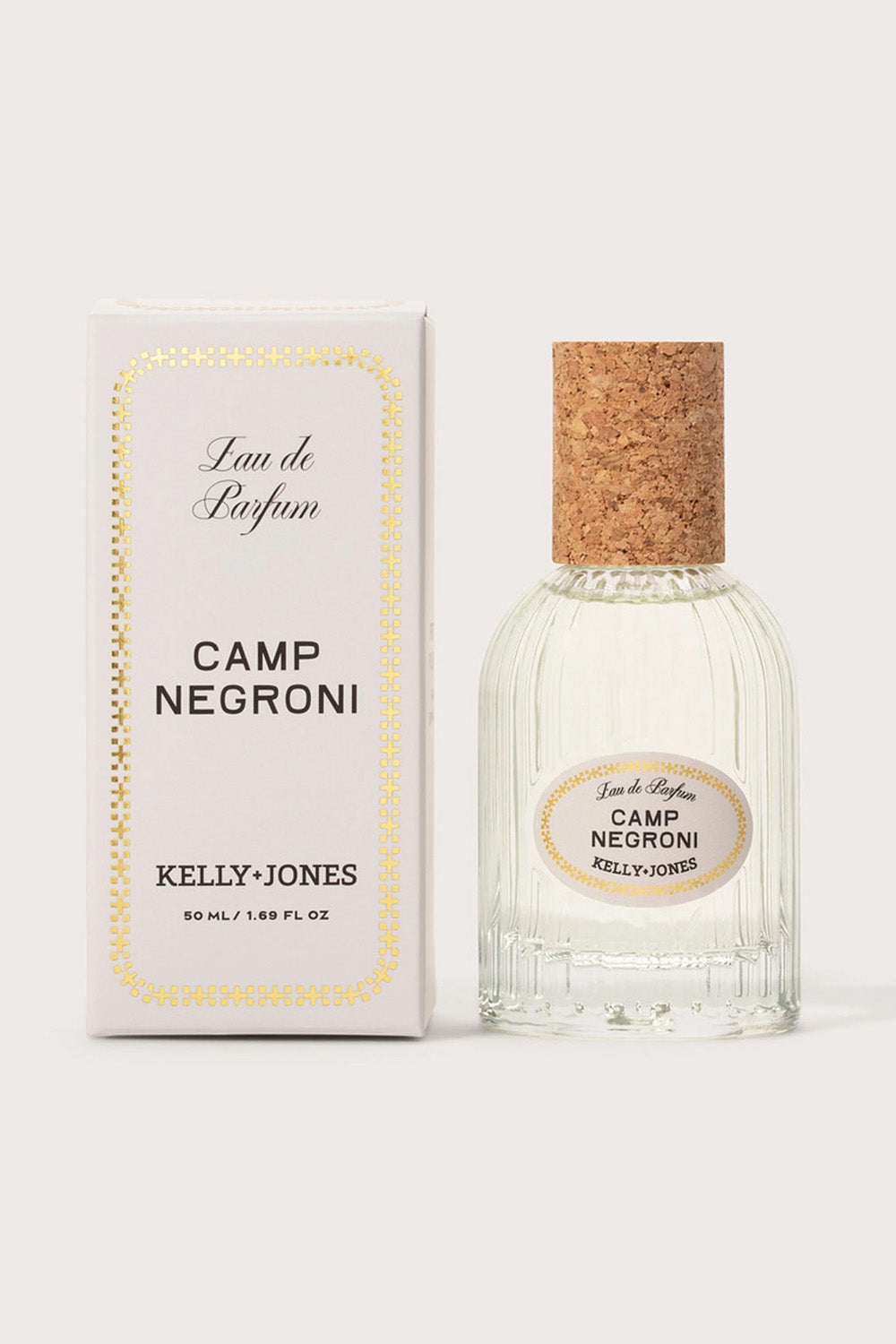 Kelly + Jones Supper Club Perfume in Camp Negroni — Packaging view