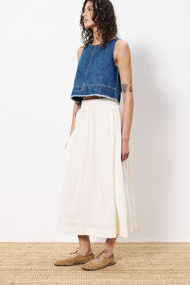 FRNCH - Akane Skirt - Creme - Side