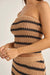 Rhythm - Sol Stripe Knit Top - Black - Detail