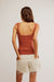 Free People - Somewhere Sometime Cami - Maple Syrup - Back