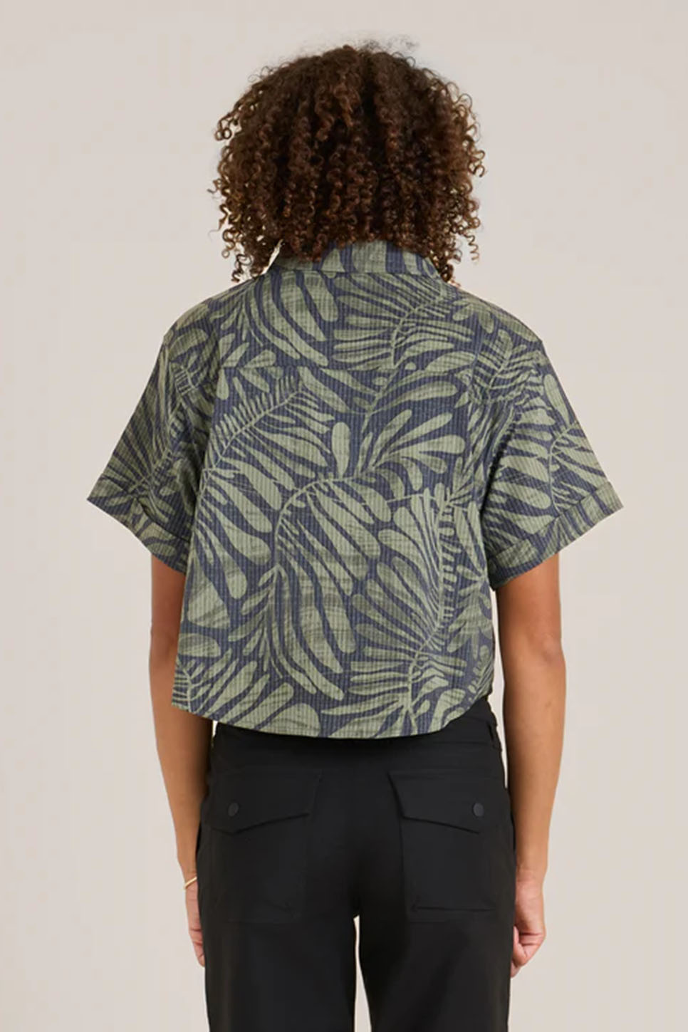 Roark - Bless Up Cropped - Dark Military - Back