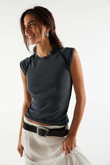 Free People - Ever Had Tee - Black - Front