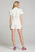 Saltwater Luxe - Adrianna Romper - Salt - Back