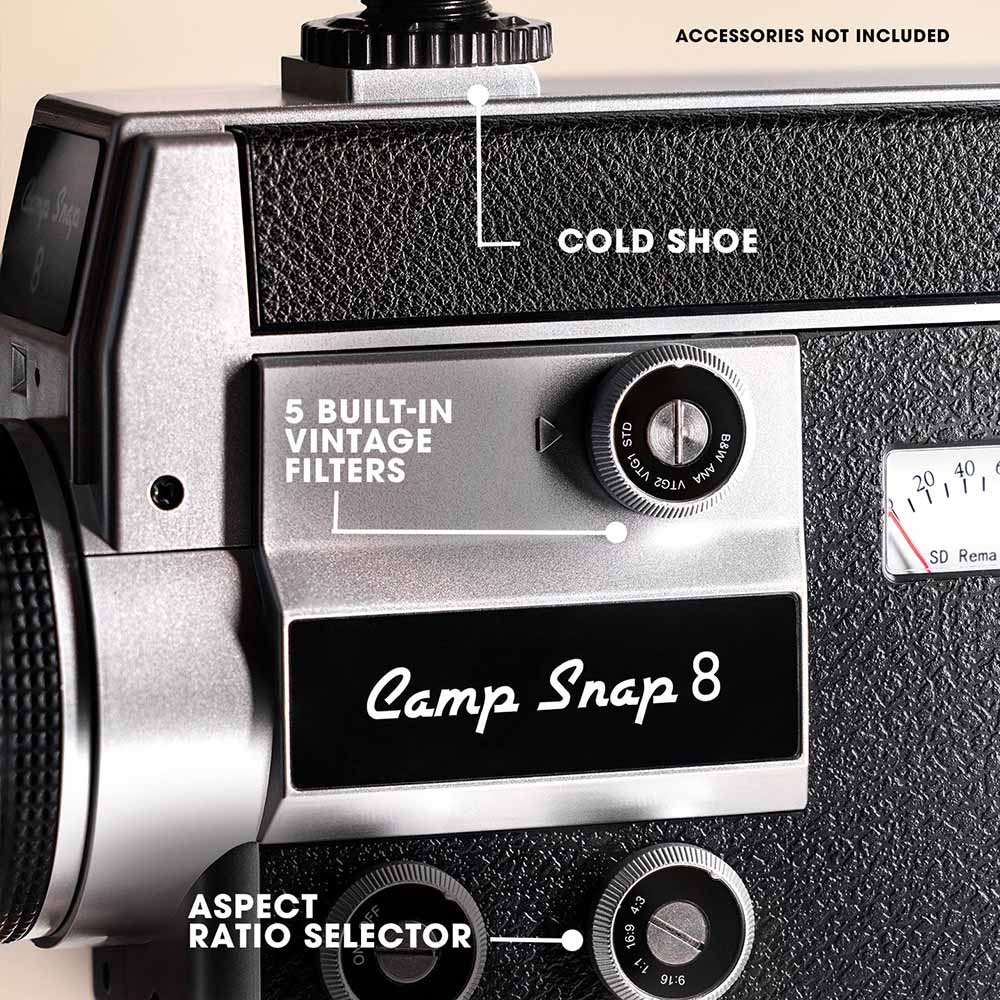 Camp Snap - CS-8 Digital Video Camcorder - Detail