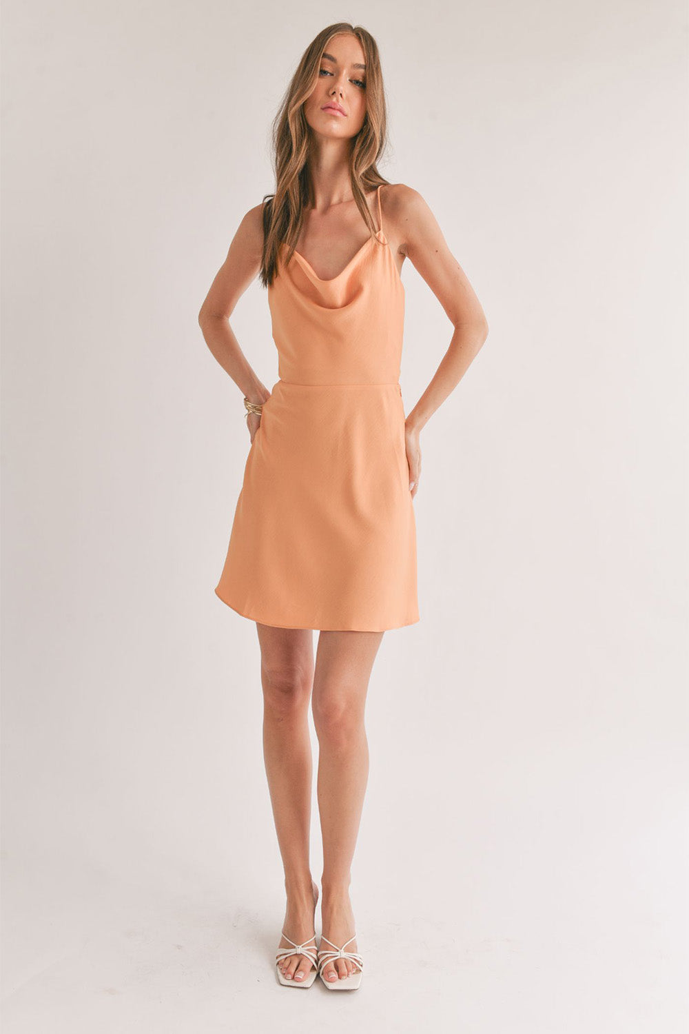 Sage the Label - Jess Mini Dress - Apricot