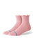 Stance - Ruffle Icon Quarter - Pink - Flatlay Front