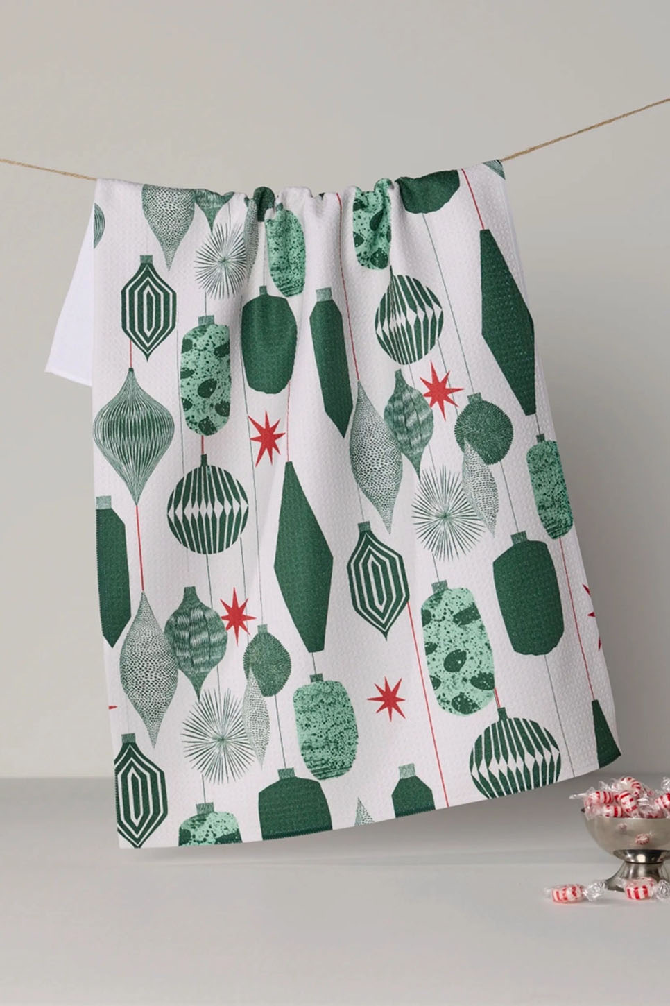 Geometry - Alpine Revelry Tea Towel - Front