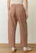 Marine Layer - Kyra Poplin Barrel Pant - Truffle - Back