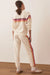 Marine Layer - Anytime Fleece Sweatpant - Antique White Stripe - Back
