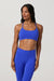Vuori - All the Feels Bra - Electric Blue - Front