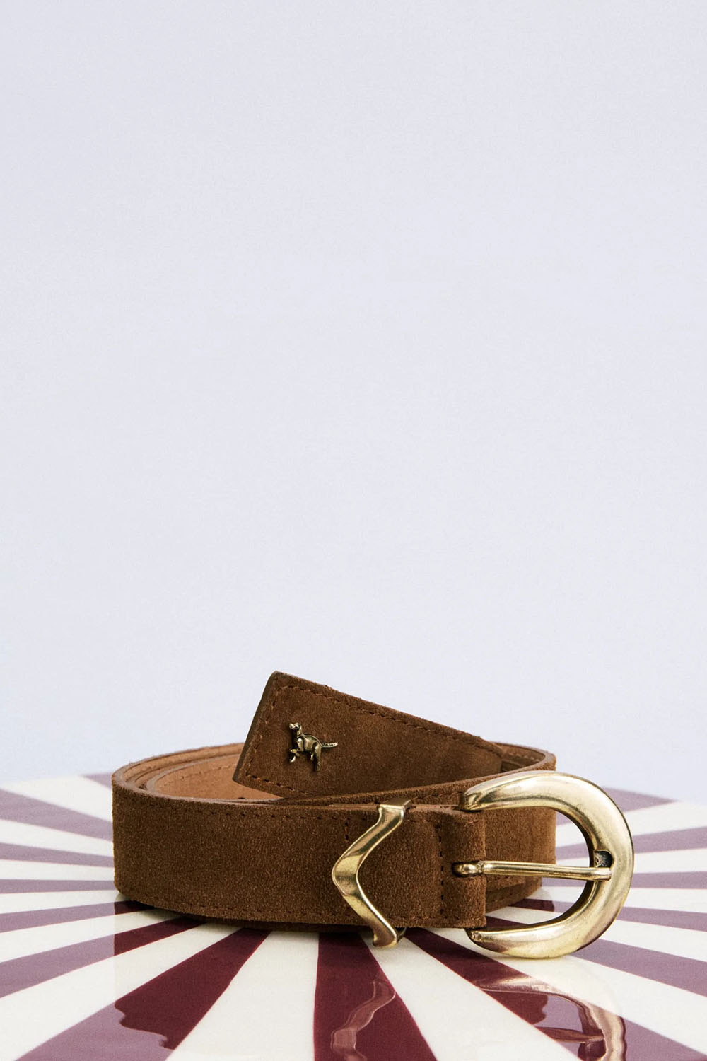 FRNCH - Inu Belt - Camel - Flatlay