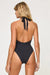 L*Space - Coast to Coast One Piece - Black - Back
