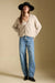 Saltwater Luxe Dovere Sweater in Natural — Full-body view