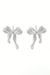 Pearl of the West - Cindy Bow Studs - Stainless Steel
