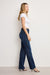 Good American - Soft Tech True Straight Jeans - Indigo - Side
