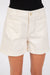 letter to juliet high rise patch pocket shorts creamy white detail
