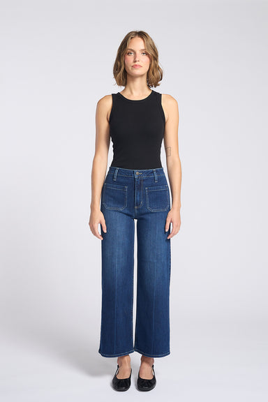 letter to juliet sailor front patch pocket dark front