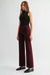 Letters to Juliet Paola A Line Scissor Cut in Black Cherry — side view