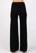 Letters to Juliet Paola A-Line Scissor Cut Jean in Black — Back view