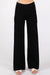 Letters to Juliet Paola A-Line Scissor Cut Jean in Black — Front view