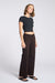 Letters to Juliet Paola A-Line Scissor Cut Jean in Espresso — Quarter view