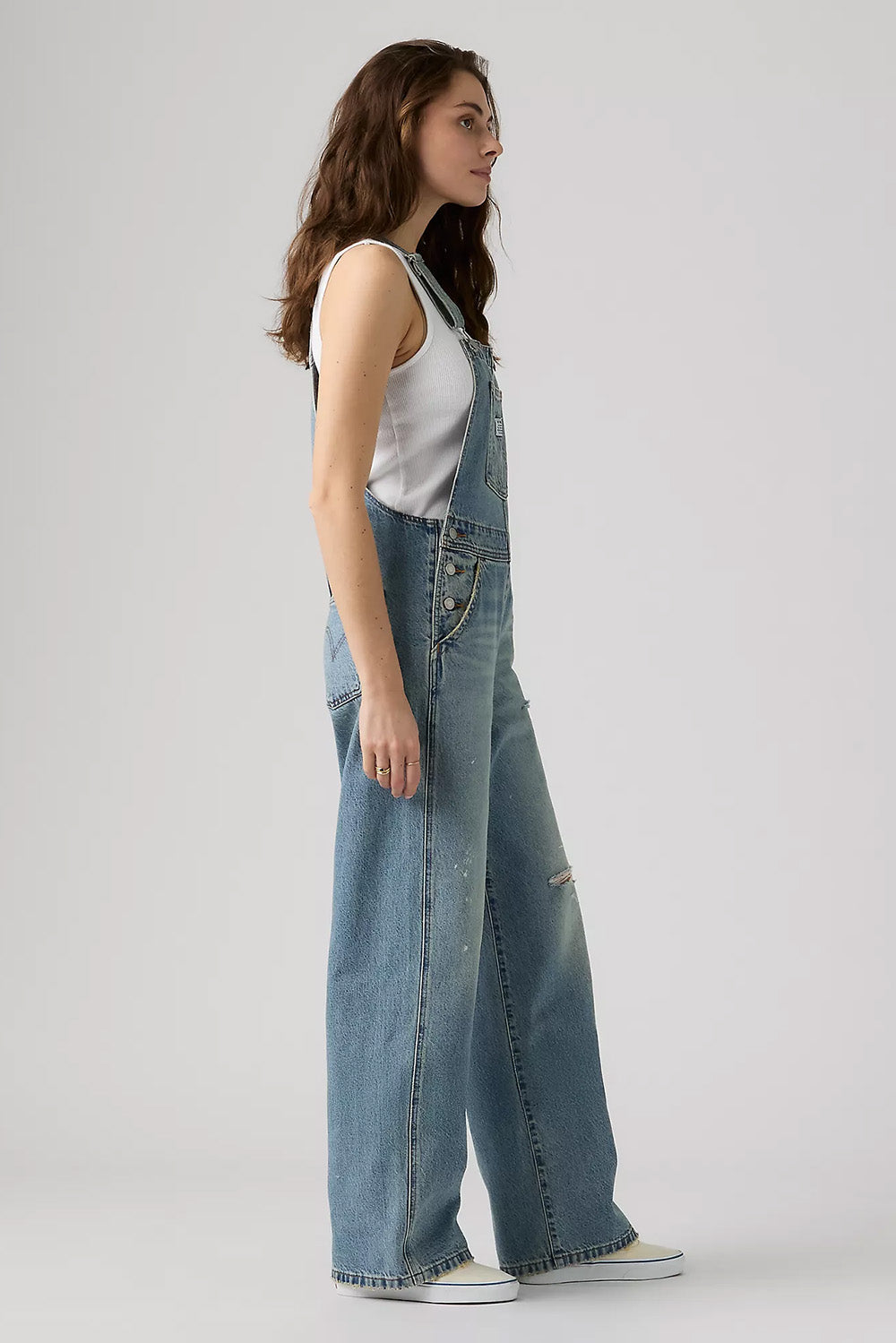 Levi's Baggy Overall in Hi and Welcome — Side view
