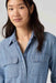 Levi's Elaine Utility Shirt in Get in Line — Pocket detail view