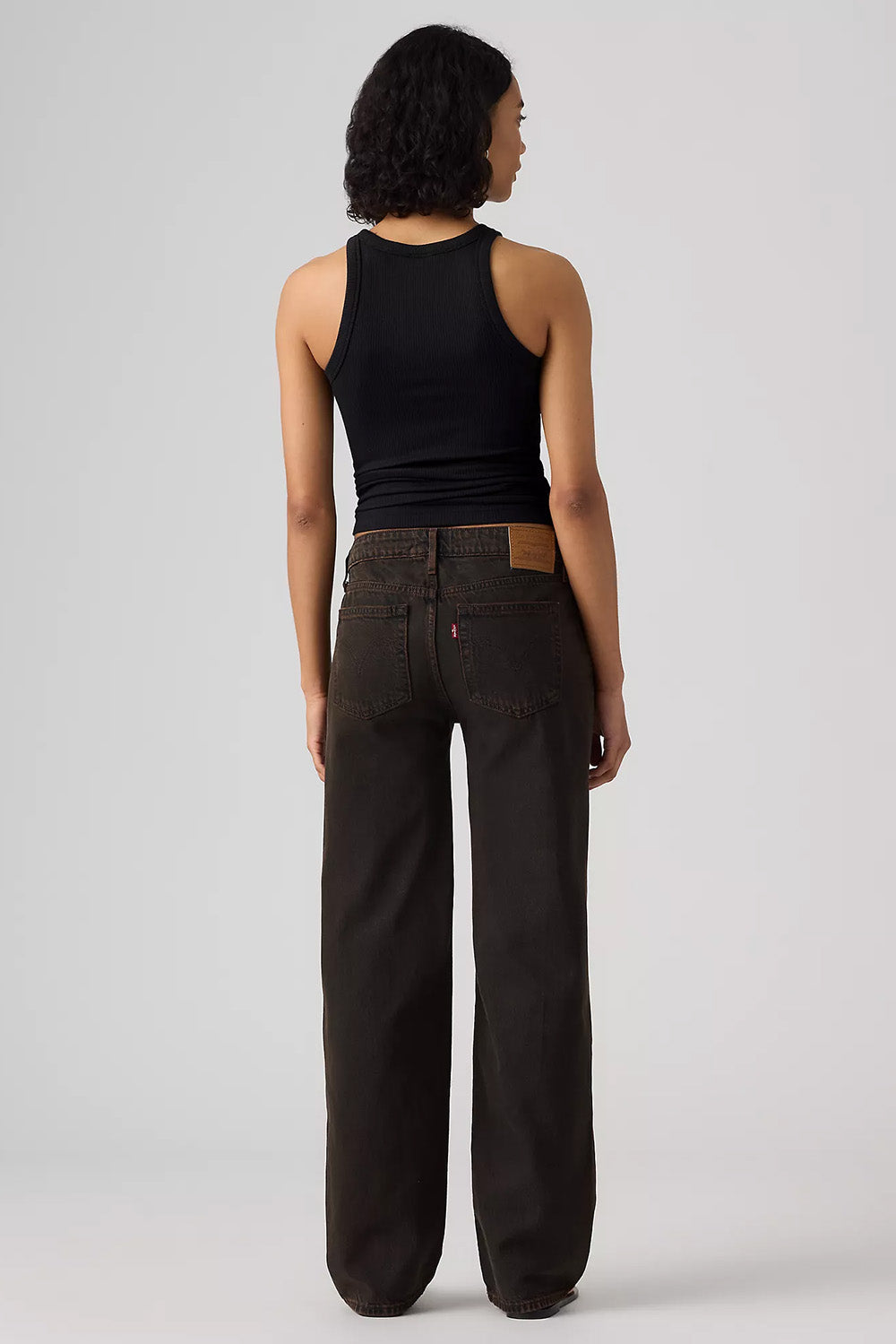 Levi's Low Straight in Over a Cup — Back view